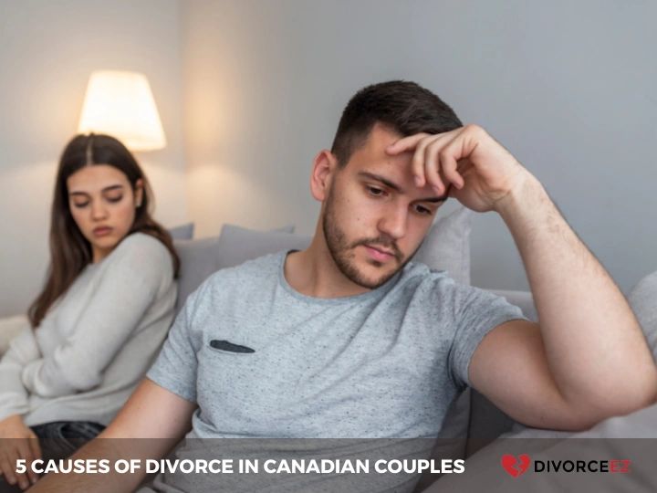 5 causes of divorce in canadian couples