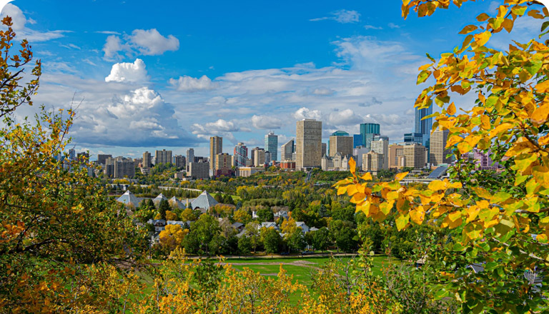 Edmonton skyline