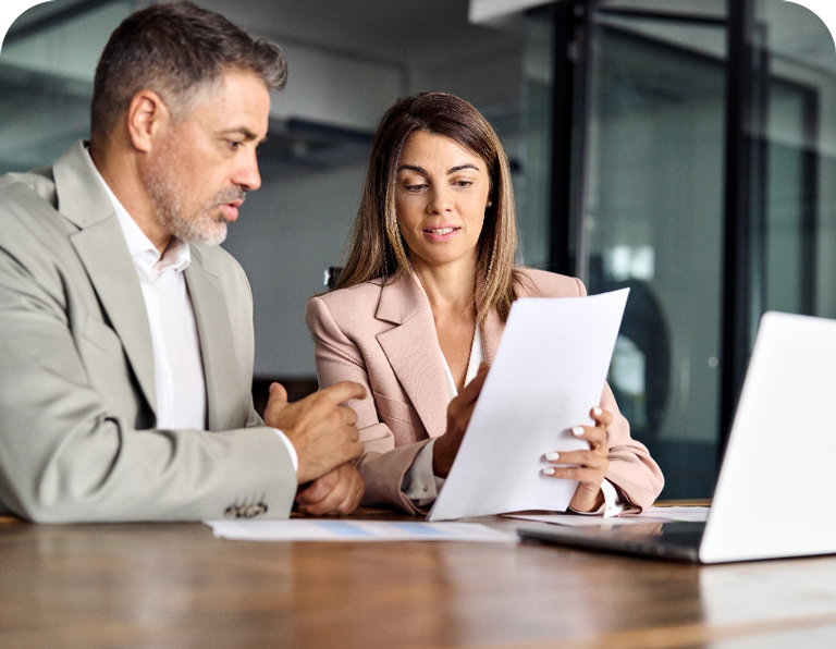 Service contested divorce
