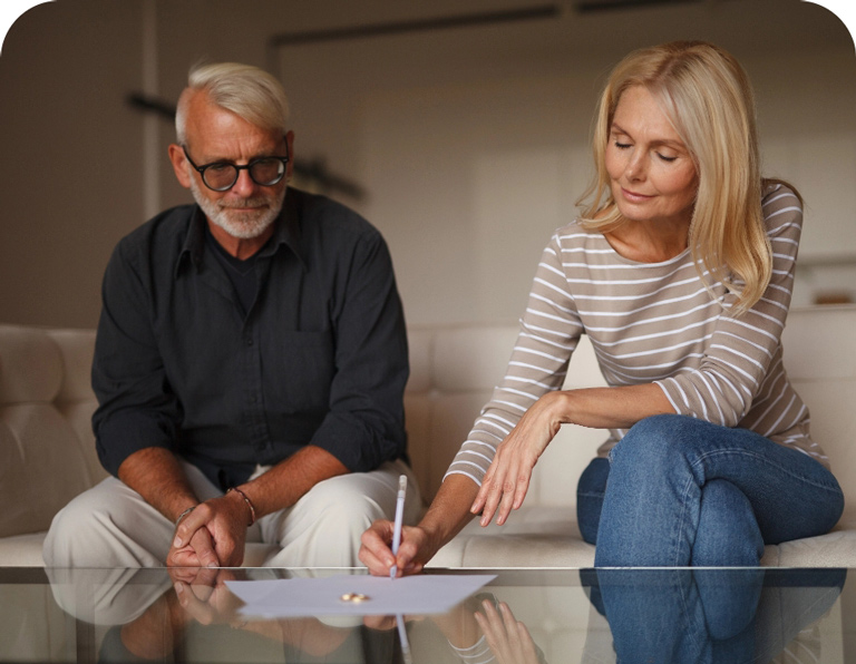 Service separation agreements
