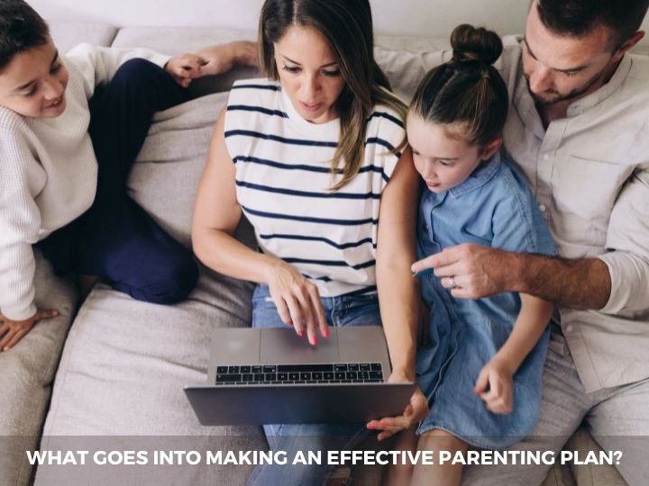 What goes into making an effective parenting plan
